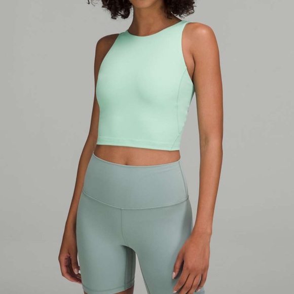 lululemon athletica Tops - Lulu🍋 Align High Neck tank, wild mint size 8 EUC